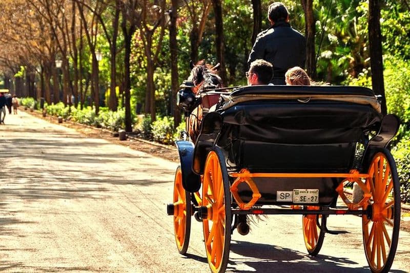 Balade en calèche à travers Séville