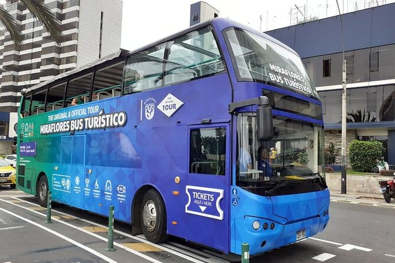 Billet Bus à arrêts multiples à Miraflores