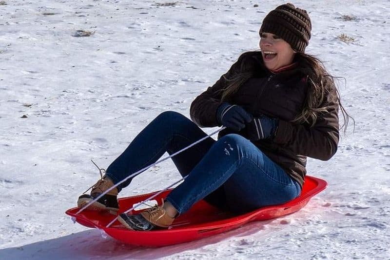 Visite du parc national des Rocheuses - Tour en traîneau dans la vallée cachée