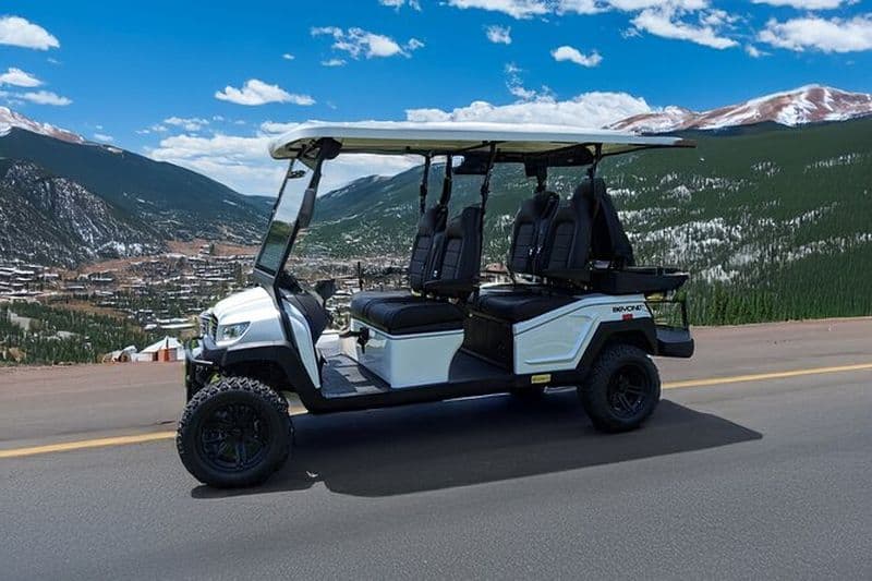 Visite historique de Manitou Springs en voiturette de golf de Pikes Peak