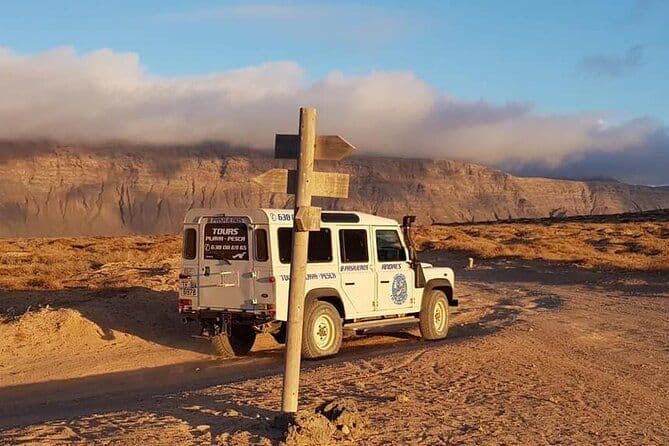 Incroyable safari en jeep sur l'île de Graciosa, Lanzarote