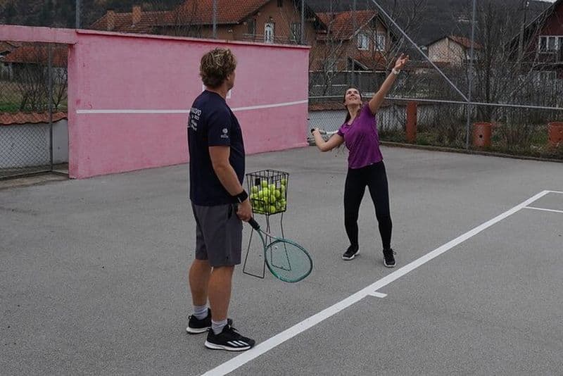 Stage de tennis dans l'est de la Serbie