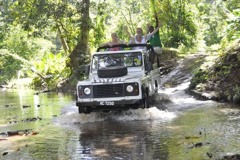 Safari en jeep et aventure en cascade