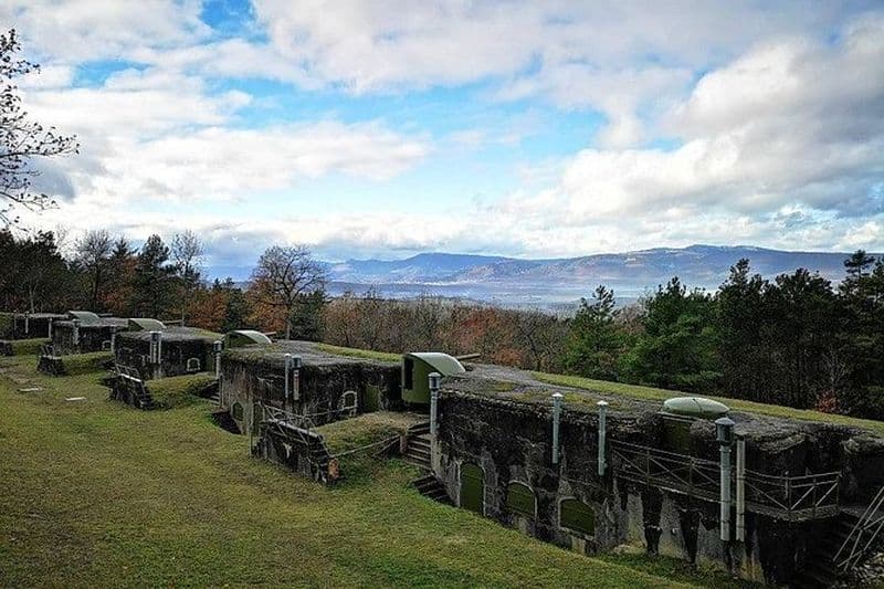 Fort de Mutzig : une traçe de l'empereur Guillaume 2