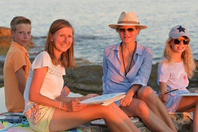 Waves & Aquarelles : Un atelier de peinture de bord de mer