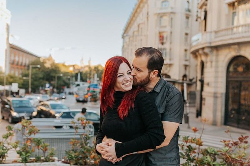 Séance de photographie privée de vacances avec un photographe à Madrid