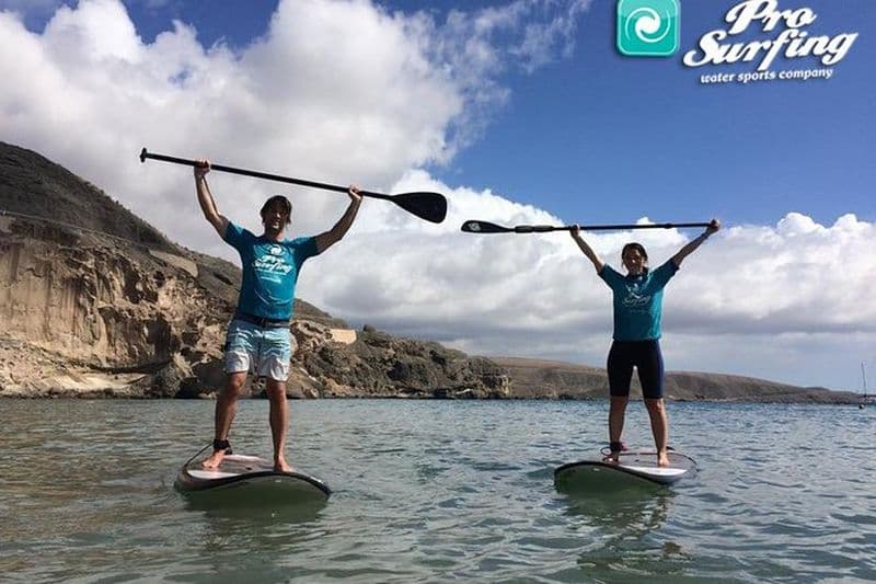 Stand up paddle et excursion en snorkeling de la Grande Canarie avec transferts