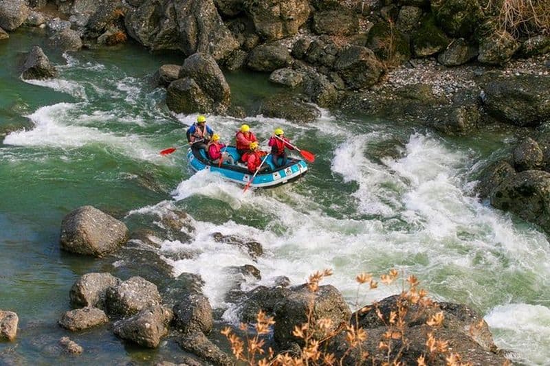 Rafting à Aliakmonas, près des Météores