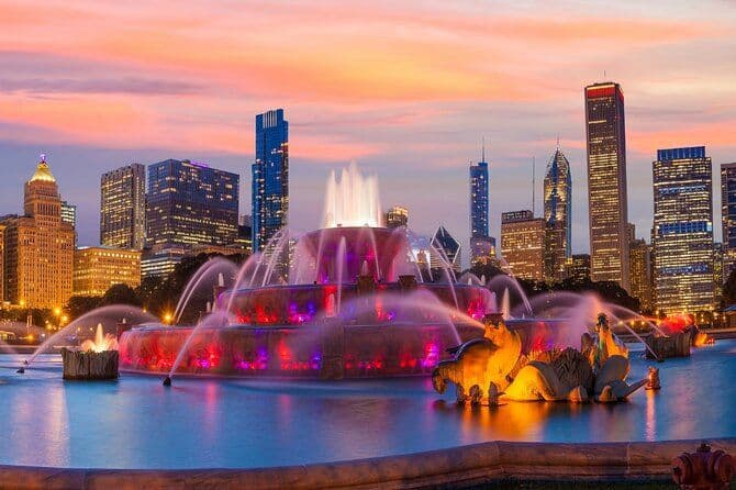 Visite nocturne de Chicago avec Skydeck et croisière sur la rivière