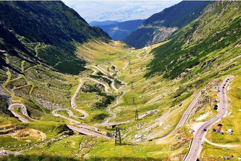 Visite en vélo électrique de l'autoroute Transfagarasan et du lac Balea
