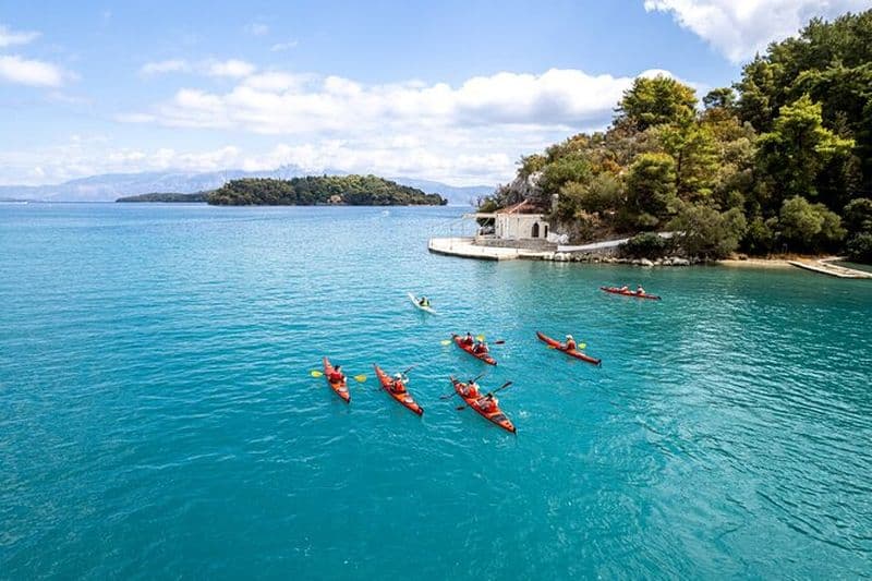Leucade, Nydri, Scorpions Kayak Odyssée Île Saut