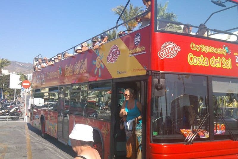 Circuit touristique en bus à arrêts multiples à Benalmadena