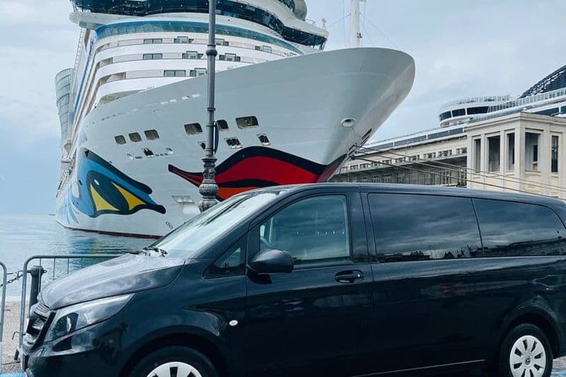 Navette privée entre le terminal de croisière de Ravenne et Venise-Mestre