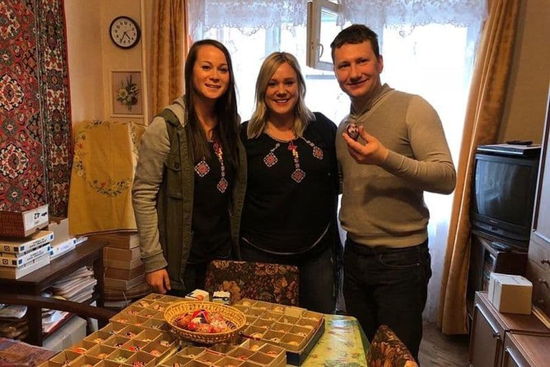 Atelier de peinture privé sur les œufs de Pâques à Kiev