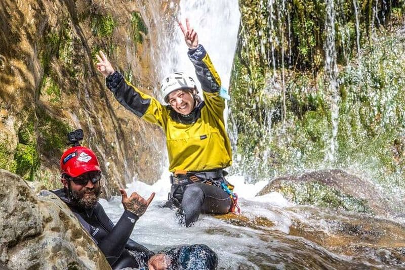 Canyoning en petit groupe dans le parc national du Pollino