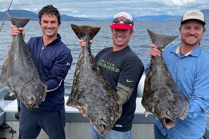 Pêche privée au flétan d'une demi-journée à Ketchikan