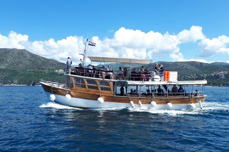 Croisière sur les îles Elafiti de Dubrovnik avec déjeuner, boissons et ramassage