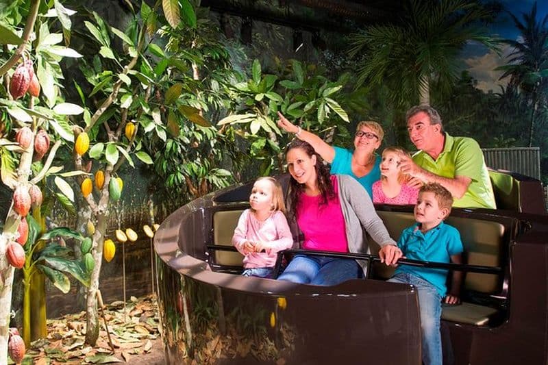 Expérience d'aventure sur le chocolat suisse au musée suisse des transports à Lucerne
