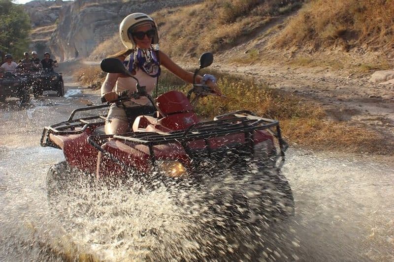 Balade ou excursion en location d'aventure en VTT en Cappadoce