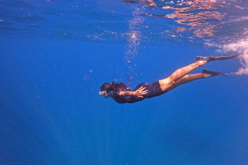 Visite de l'îlot de Vila Franca do Campo en apnée