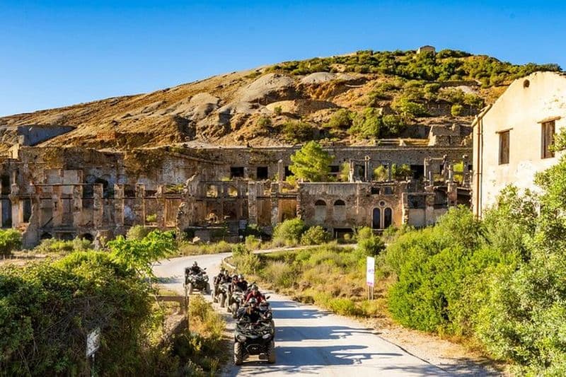 Dunes et Mines Aventure VTT en petit groupe d'Arbus