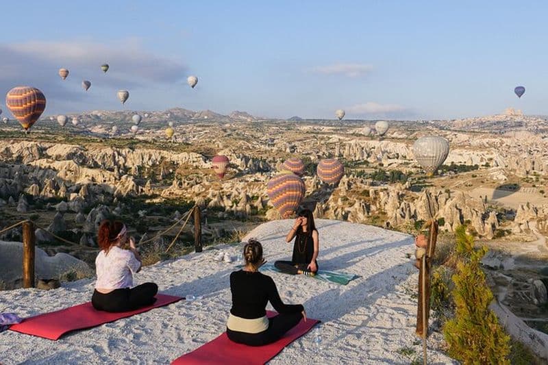 Excursion en Cappadoce avec séance de yoga guidée