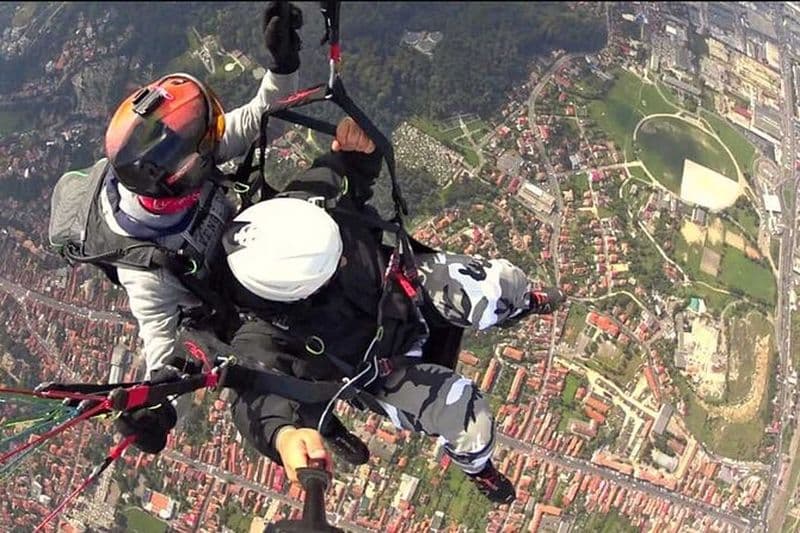Parapente en Transylvanie