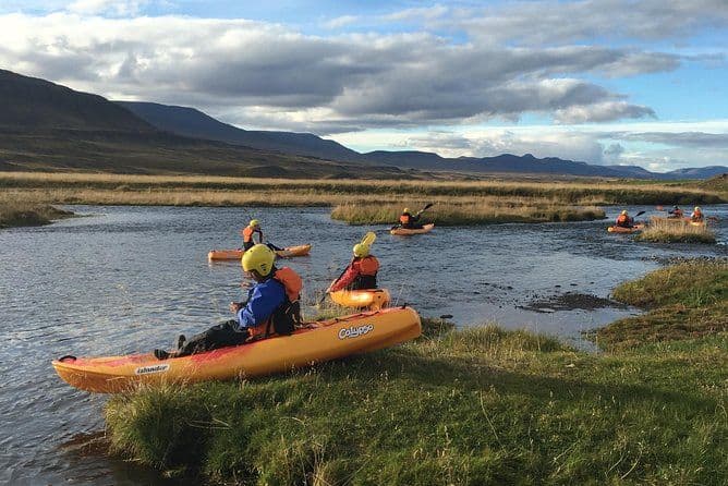 Visite guidée en kayak près d'Akureyri