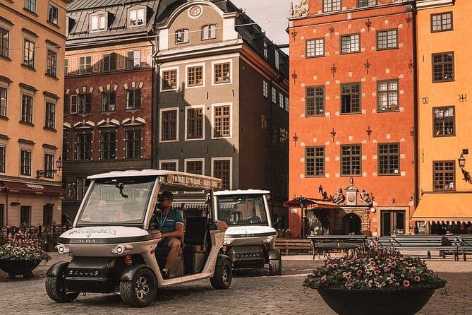 Stockholm Points forts: Visite privée en voiturette de golf