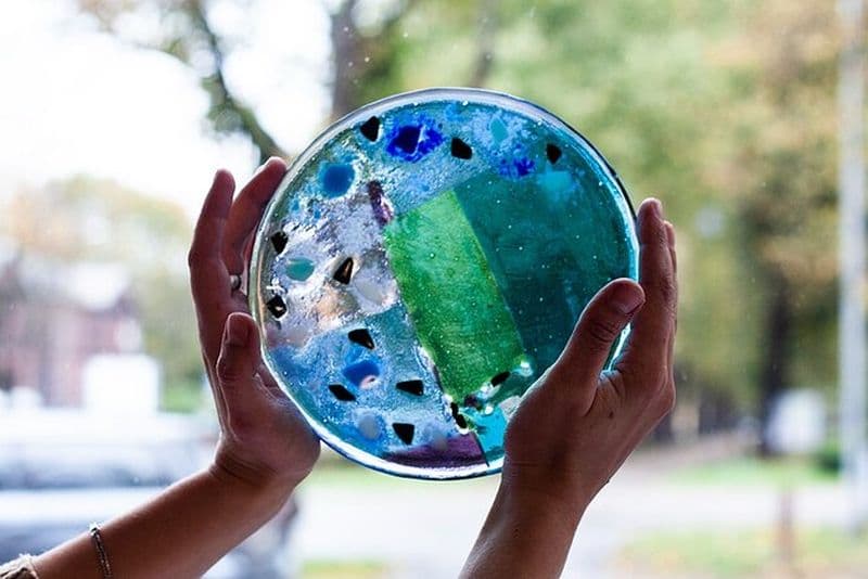 Faites votre propre assiette: Atelier de mosaïque de verre