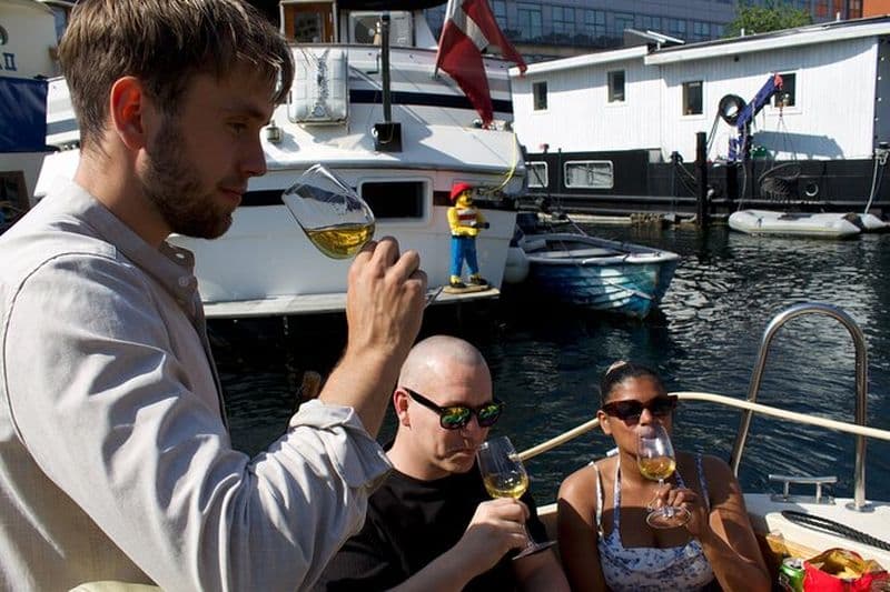 Croisière privée au port de Copenhague avec dégustation de vin