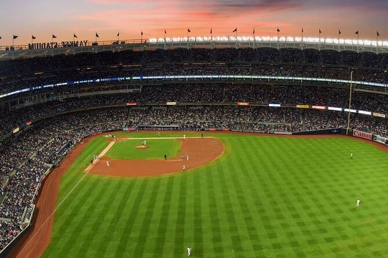 Billet de match de baseball des Yankees de New York au Yankee Stadium
