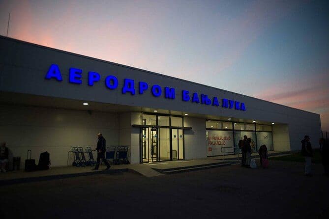 Transfert aéroport privé aller simple Banja Luka