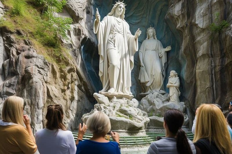 Lourdes, visite guidée à pied du sanctuaire