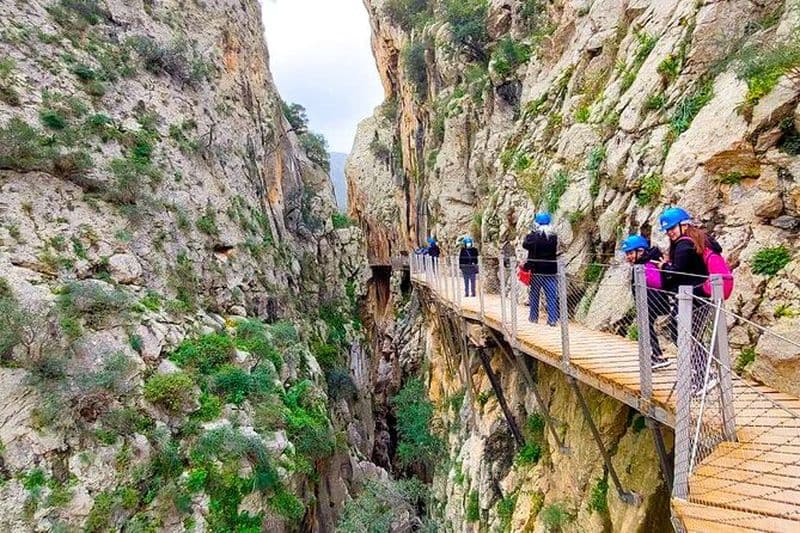 Caminito del Rey avec pick-up depuis Malaga