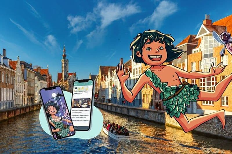 Escape game enfant dans la ville de Bruges - Peter Pan