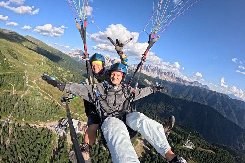 Aventure en parapente Plose/Brixen Dolomites pour les amoureux de la nature