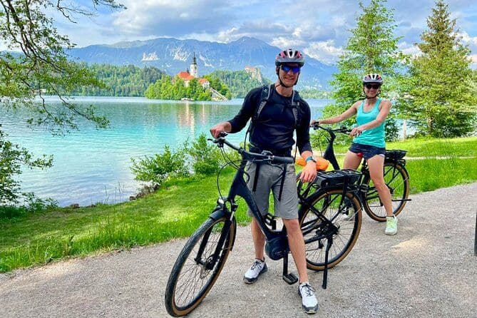 Visite en vélo électrique de Bled