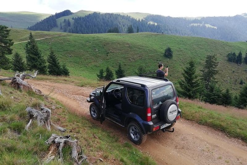 Excursion d'une demi-journée en 4x4 dans les Carpates orientales
