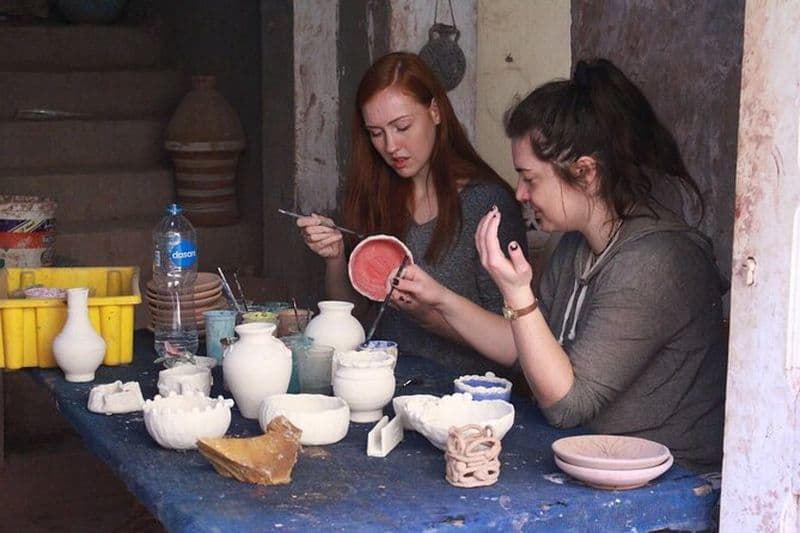 Visite insolite privée du Caire à l'atelier de poterie pour débutants