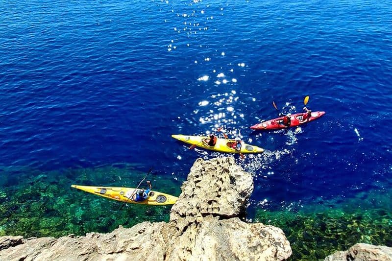 Kayak Gozo et Comino Aventure guidée en kayak