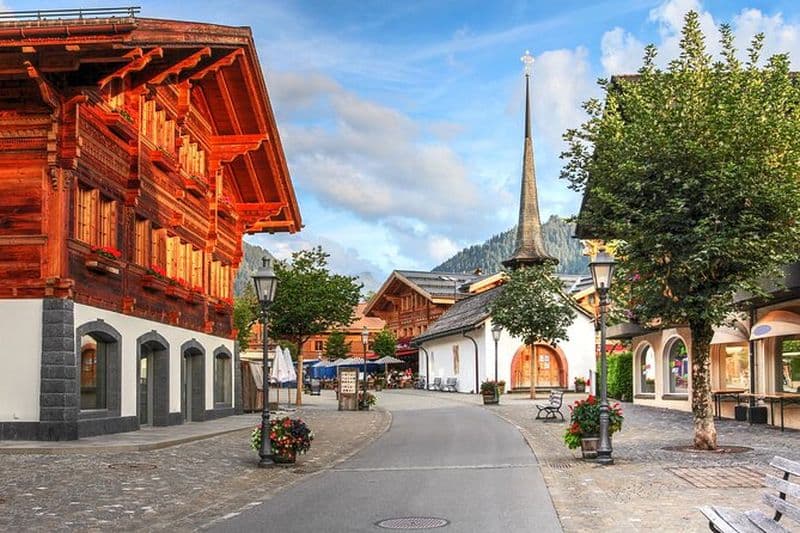 Transfert direct privé en taxi de Zurich à Gstaad