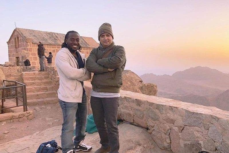 nuit au monastère Sainte-Catherine, escalade de Moïse du Caire