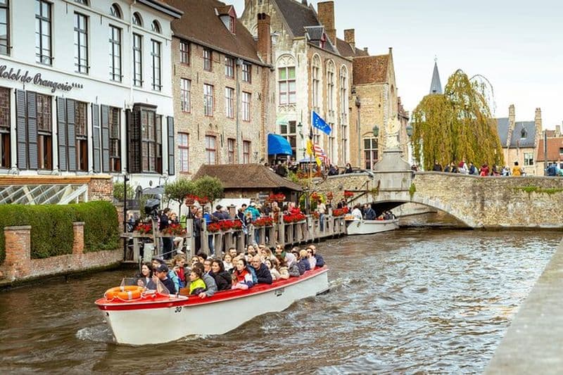 Bruges sans stress pour les croisiéristes avec opt. Croisière sur canal