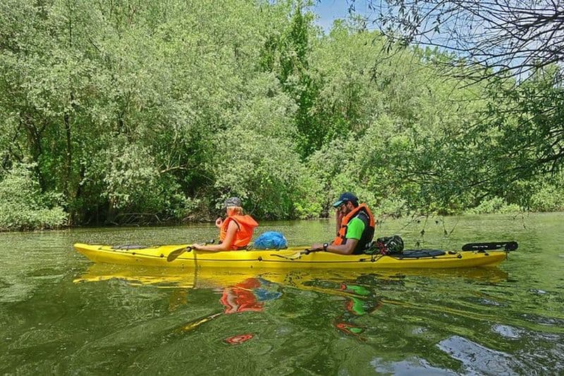 Visite en Kayak de l’île de la guerre de Belgrade