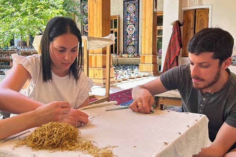 Masterclass de broderie et exploration culturelle Suzani
