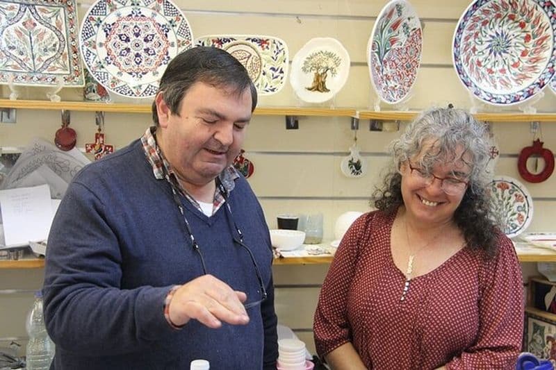 Visite privée d'une journée complète de l'art de la céramique arménienne à Jérusalem