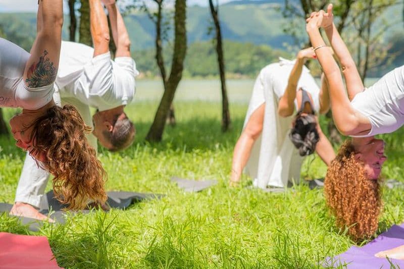 Cours de Yoga privé dans la nature
