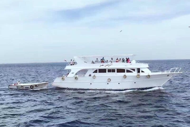 Excursion privée en bateau sur la mer Rouge au départ du Caire et pêche en mer Rouge