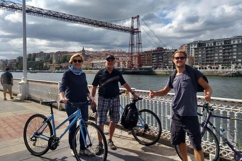 Tour à vélo avec pintxos et boissons à Getxo (bord de mer pittoresque de Bilbao)